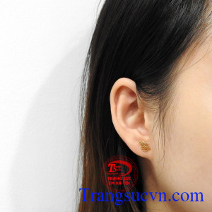 Đôi bông tai chiếc lá hy vọng