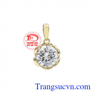 Mặt dây nữ vàng đáng yêu