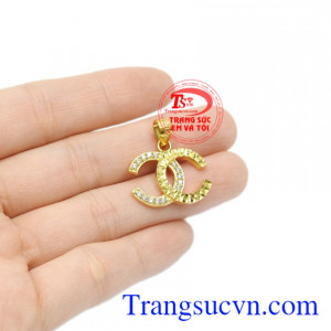 Mặt dây vàng tây tinh tế chất lượng.