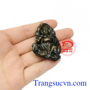 Mặt phật Di Lặc saphir an nhiên đảm bảo chất lượng.