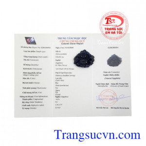 Có kiểm định đá quý.