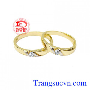 Nhẫn cưới theo nhu cầu được thiết kế riêng theo phong cách của người dùng.