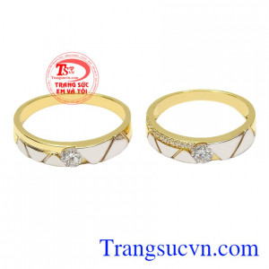 Mỗi một đôi nhẫn cưới sẽ mang một ý nghĩa riêng của từng cặp đôi.