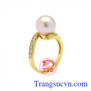Nhẫn ngọc trai kiều diễm