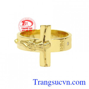 Nhẫn thánh giá Giê-su an lành là món quà tặng ý nghĩa dành cho bản thân và những người thân yêu.