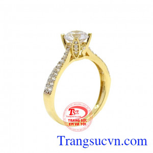 Nhẫn vàng nữ kiêu sa