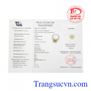 Có giấy kiểm định.