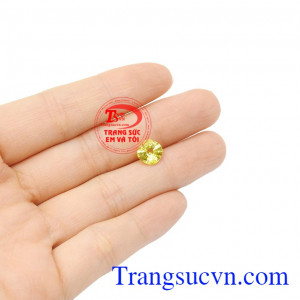Saphir vàng ép vỉ đại cát
