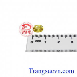 Đặc biệt, saphir còn được biết đến là biểu tượng cho tình yêu, hôn nhân bền vững. Saphir vàng ép vỉ quyền lực