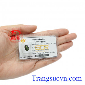 Viên saphir hợp mệnh