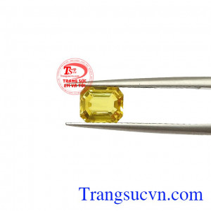 Viên saphir vàng thịnh vượng