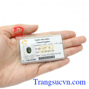 Viên saphir ý nghĩa