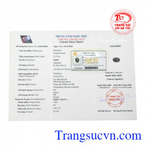 Viên saphir ý nghĩa