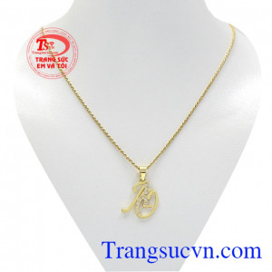 Bộ dây chữ AO gắn kim cương