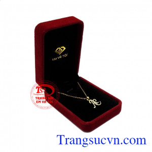 Bộ trang sức chữ AC đẹp nhận chế tác theo yêu cầu.