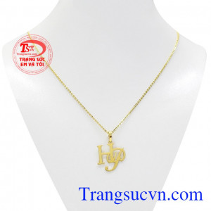 Bộ trang sức chữ HP đẹp