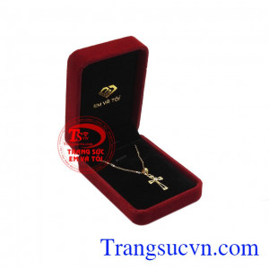 Sản phẩm bảo hành uy tín, giao hàng toàn quốc. Bộ trang sức thập tự giá vàng