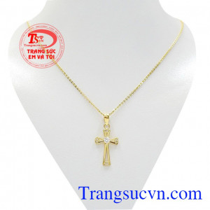 Bộ trang sức thập tự giá vàng