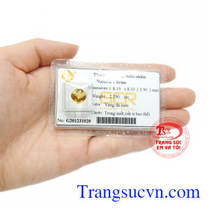 Thạch anh vàng là viên đá của tháng 9, là món quà tuyệt vời để dành tặng cho người thân và bạn bè.