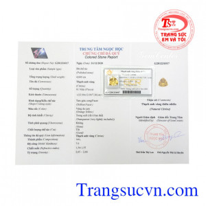 Đá thạch anh vàng hộ mệnh thanh toán an toàn.