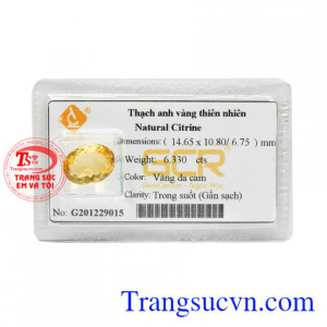 Đá thạch anh vàng tiền tài là viên đá của tháng 11 mang nhiều nguồn năng lượng tích cực.