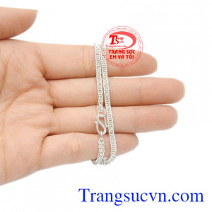 Dây bạc trẻ em nhỏ xinh