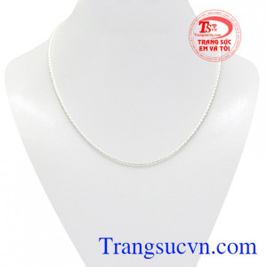 Dây bạc trẻ em tinh tế