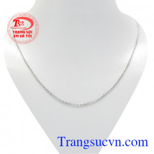 Dây chuyền bạc duyên dáng