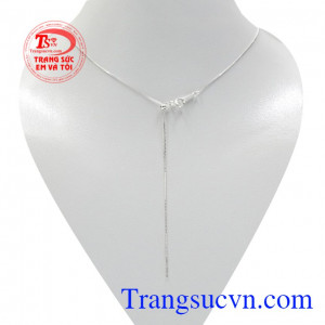 Dây chuyền bạc nữ phá cách