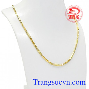 Dây chuyền vàng trang sức nam được phái nam yêu thích và lựa chọn nhiều.