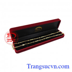 Sản phẩm được bảo hành uy tín, giao hàng trên toàn quốc. Dây chuyền vàng thành đạt