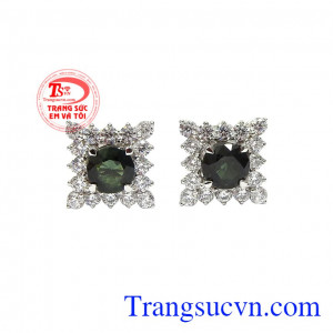 Hoa tai sapphire ấn tượng