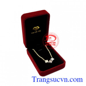 Lắc tay vàng may mắn nhận đặt chế tác theo yêu cầu.