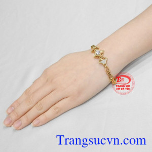 Lắc tay vàng nữ sang trọng
