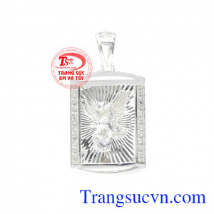 Mặt dây bạc nam đại bàng