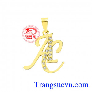 Mặt dây chữ AC đẹp