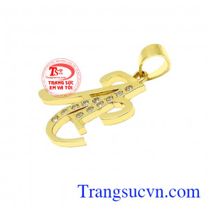 Mặt dây chữ AC đẹp là món quà ý nghĩa dành tặng cho người thương của bạn. 