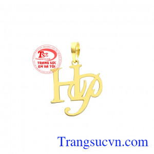 Mặt dây chữ HP đẹp