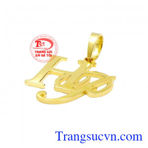 Mặt dây chữ đặc biệt phù hợp để dành tặng cho người bạn yêu thương. Mặt dây chữ HP đẹp