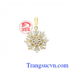 Mặt dây hoa tuyết diệu kỳ