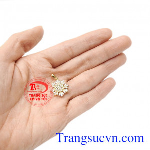 Mặt dây hoa tuyết diệu kỳ bảo hành uy tín, giao hàng toàn quốc. 