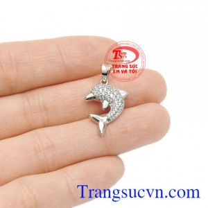 Mặt nữ vàng trắng cá heo thanh toán an toàn.