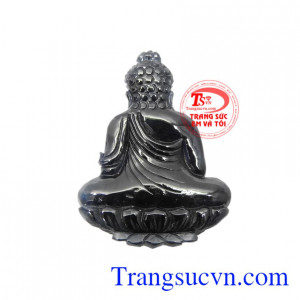 Mặt phật sapphire tuổi Tuất-Hợi chất lượng.