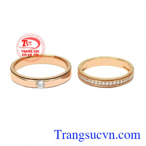 Nhẫn cưới là tín vật không thể thiếu trong ngày vu quy.