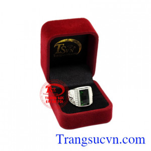 Nhẫn nam bạc quyền lực