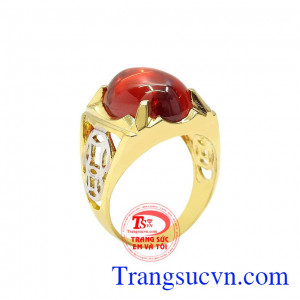 Nhẫn nam vàng kim tiền