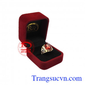 Khách hàng có thể đặt chế tác theo yêu cầu. Nhẫn nam vàng kim tiền