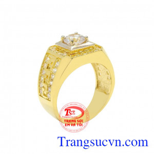 Nhẫn vàng nam ấn tượng