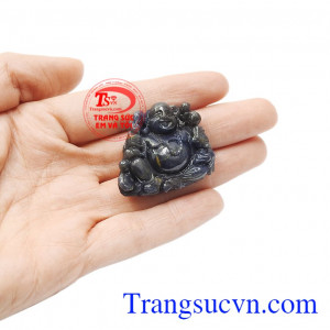 Phật di lặc hoan hỉ đá sapphire