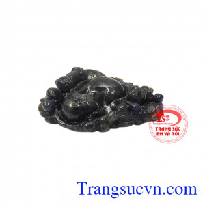 Mặt phật phù hợp với cả nam và nữ. Phật di lặc may mắn đá sapphire